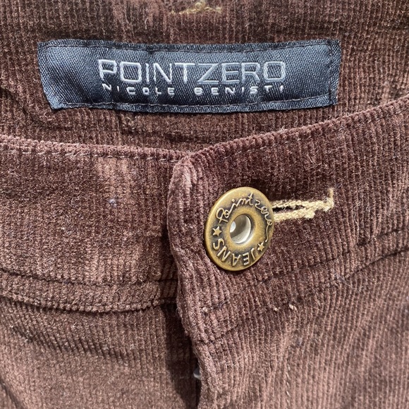 🤗323-UR Powerful ❤️~POINTZERO-Brown Corduroy Stretch Flares - Picture 13 of 15